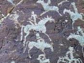 Ensembles pétroglyphes l'Altaï mongol Mongolie