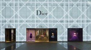 La superbe boutique Dior à Taïwan