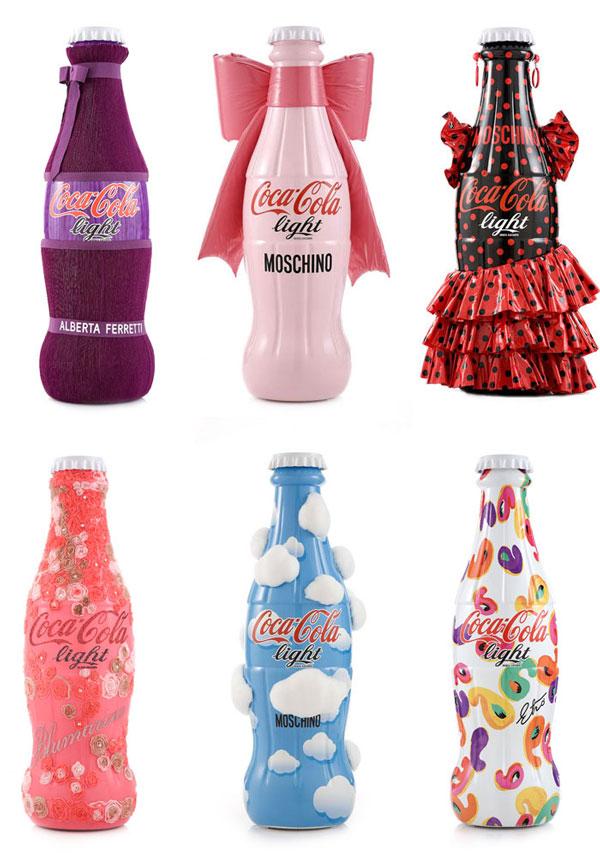 coca-cola-light-designer-bottles-tribute-to-fashion-italia