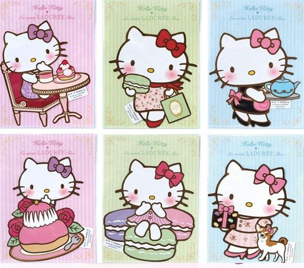 Ladurée + Hello Kitty = Macarons Kawai