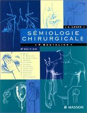 Sémiologie Chirurgicale Boutelier 6ème Edition