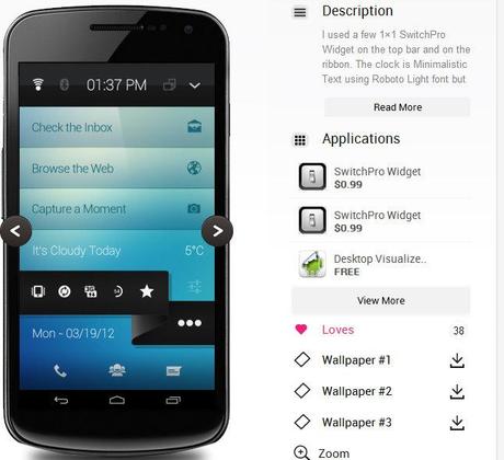 Personnalisation Android1 Mycolorscreen : personnaliser votre écran daccueil Android 