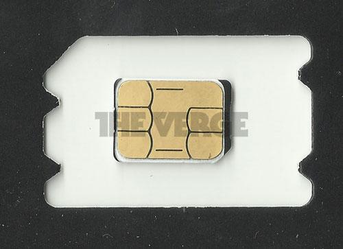 Apple le Nano-SIM en photo