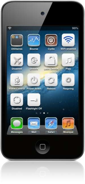 De nouveaux icônes très utiles sur votre SpringBoard avec UsefulIcons