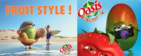 Nouvelle campagne Oasis Be Fruit