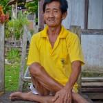 Un petit vieux qui a insisté pour avoir sa photo (Katupat, îles Togian, Sulawesi Centre, Indonésie)