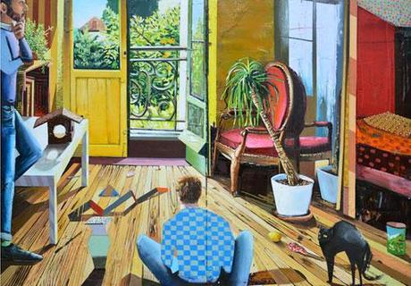 mathieu-cherkit-la-danse-jaune-art-paris-art-fair-blog-hotel-jeu-de-paume-1 Art Paris Art Fair au Grand Palais