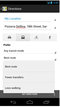 Google Maps Android : Google Maps passe en version 6.5
