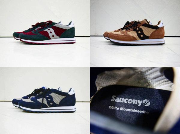 WHITE MOUNTAINEERING X SAUCONY JAZZ O