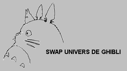 Swap #8 - Univers de Ghibli [Déballage du colis]