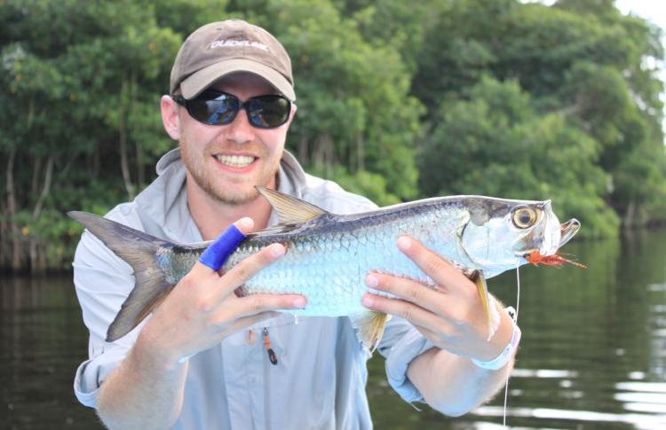 Marc Boech, Punta Allen, Mexico, Mouching, Flyfishing, Pêche à la mouche