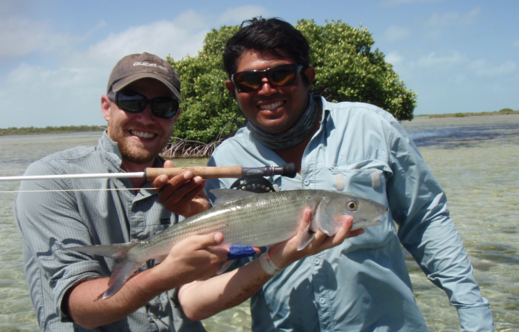 Marc Boech, Punta Allen, Mexico, Mouching, Flyfishing, Pêche à la mouche