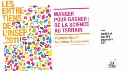 conferences en nutrition sportive insep