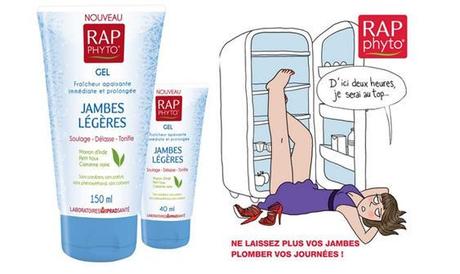 NON aux jambes lourdes et aux pieds fatigués