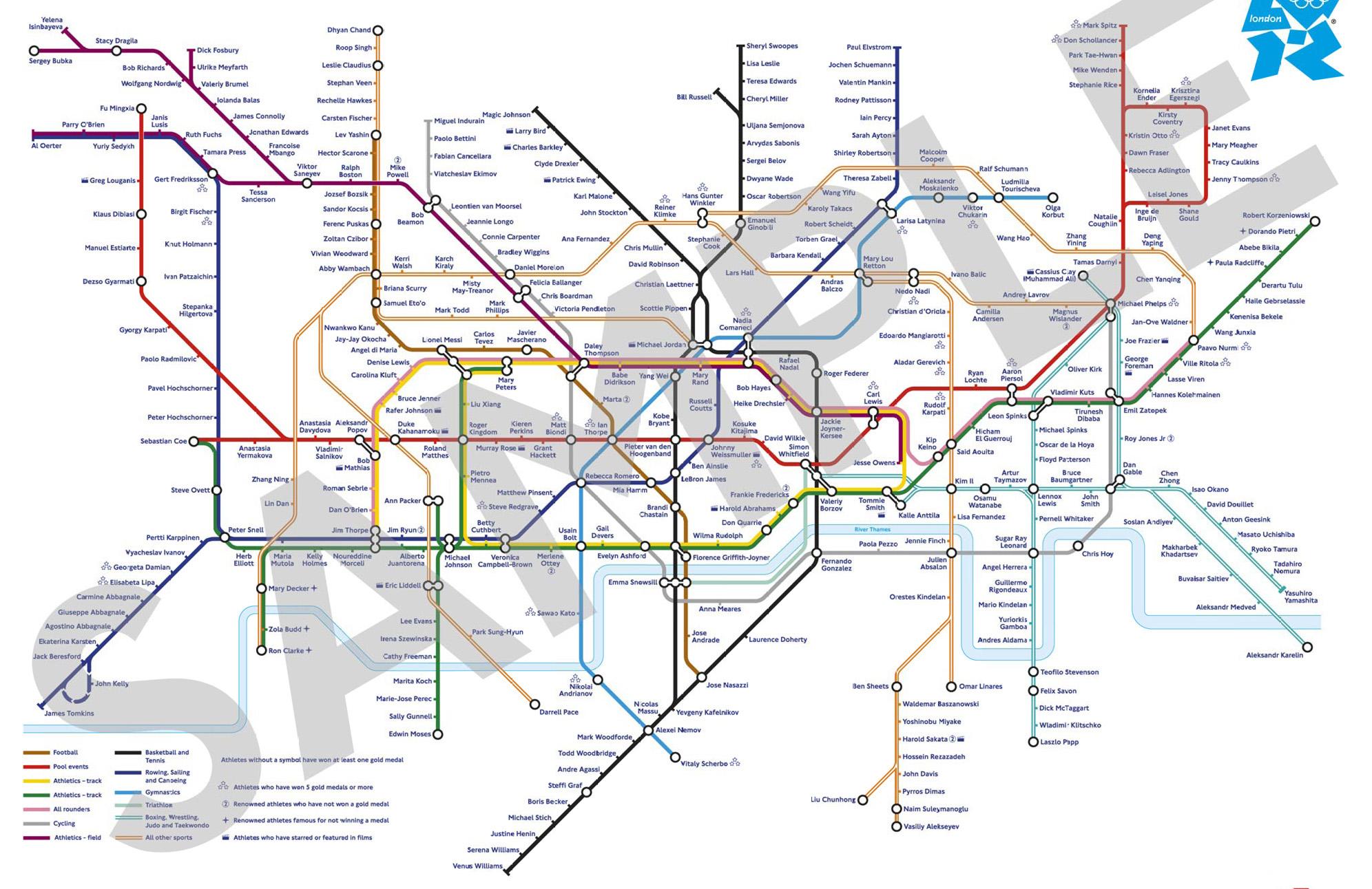 Londres renomme ses stations de métro pour les JO