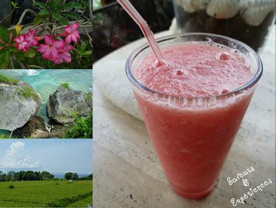 Jus de Pastèque de Bali!!