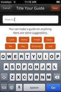 Snapguide Create Guide