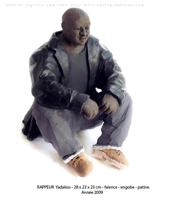 marc antoine gilles rappeur 2 Les rappeurs en céramique de Marc Antoine Gilles   Céramique Design & Moderne