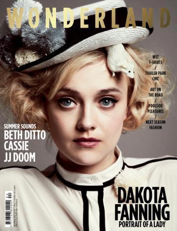 Dakota Fanning pour Wonderland Magazine