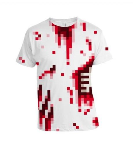 Zombies : un tee-shirt 8-bit