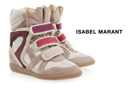 Les sneakers compensées Willow, Isabel Marant