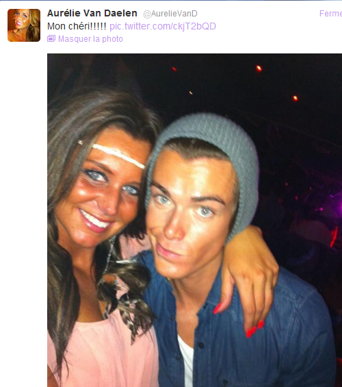 Aurélie provoque Marie sur Twitter #lesanges4