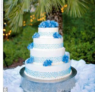 Decoration de mariage bleu aqua
