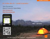 Le slide du dimanche : En route vers le Social Business - par Yann Gourvennec