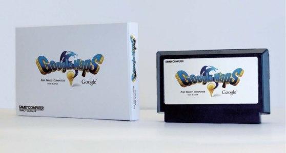 Google Maps pour Famicom et Quest Maps 8 bits