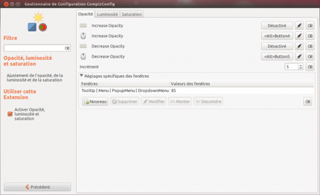 GestionnairedeConfigurationCompizConfig 66 560x342 Ubuntu 12.04   Activer la transparence des fenêtres sous Unity