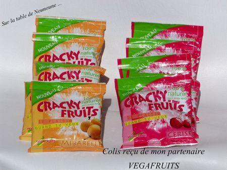 Partenariat : Vegafruits colis reçu