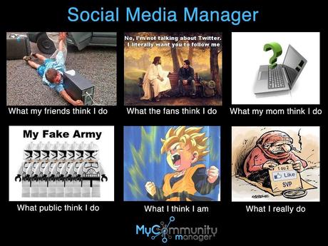social media manager Humour sarcastique de community manager