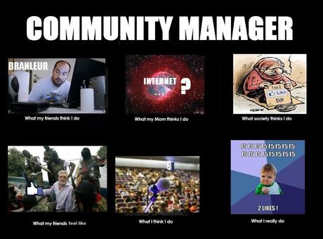 community manager humour parodie sur le community manager