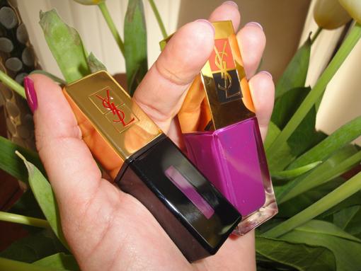 Lèvres ou ongles, chez Yves Saint Laurent, la tendance est aux vernis