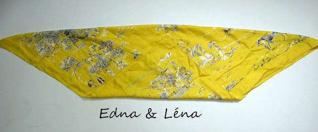 COMMENT FAIRE UN COLLIER AVEC UN FOULARD