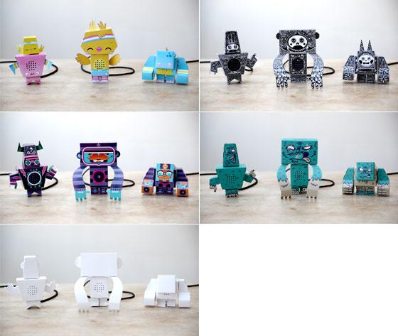 toys reaDIYmate : des robots en papier 