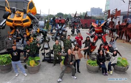 131493025 11n 600x381 Un parc à thème Transformers conçu par un artiste en Chine