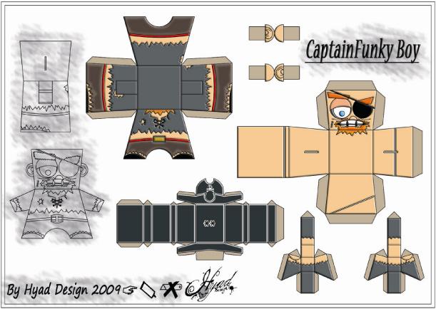 Captain Funkyboy de Hyad Design