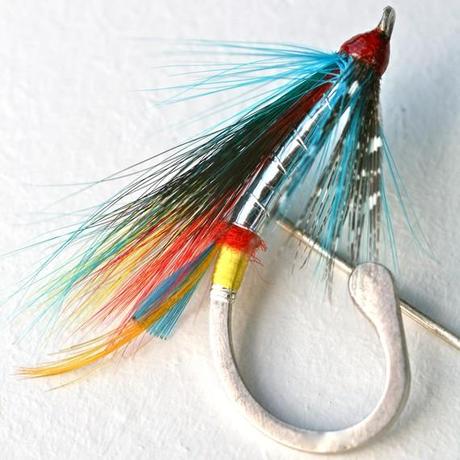 le mouching, fly fishing, trout, cufflinks