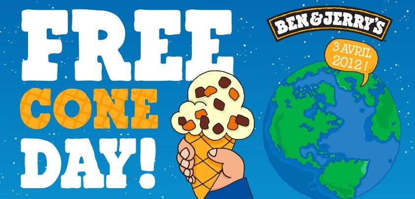 Ben & Jerry’s Free Cone Day !