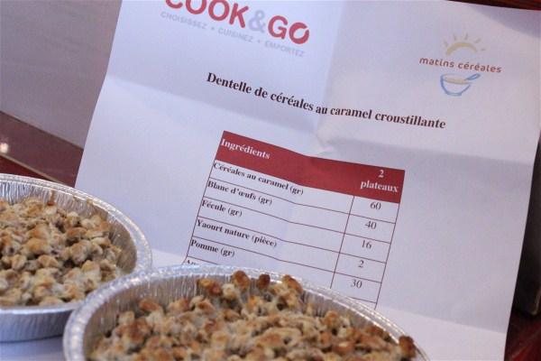 J’ai fait un atelier culinaire à base de céréales