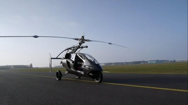 PAL V One voiture volante 600x337 La voiture volante, le retour, en version hélicoptère !