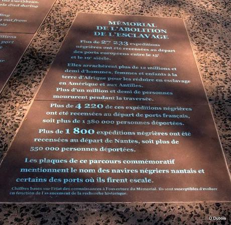 Nantes : Mémorial de l' Abolition de l' Esclavage