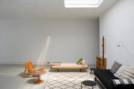 Design vintage et mid-century pour un loft a New York