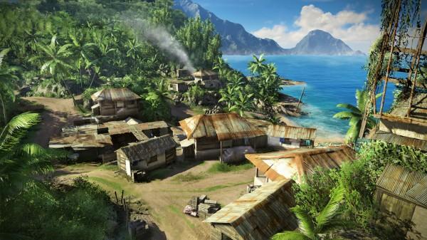 FC3 PVP0412 screenshot beach vantage nologo 600x337 Preview   Le multi de Far Cry 3 (et un peu de solo aussi)