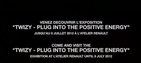 Expo Renault Twizy aux Champs-Elysées