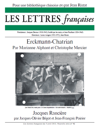 revue culturelle littéraire les lettres françaises