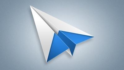 Le client Mail Sparrow sur iPhone, passe en version 1.1...