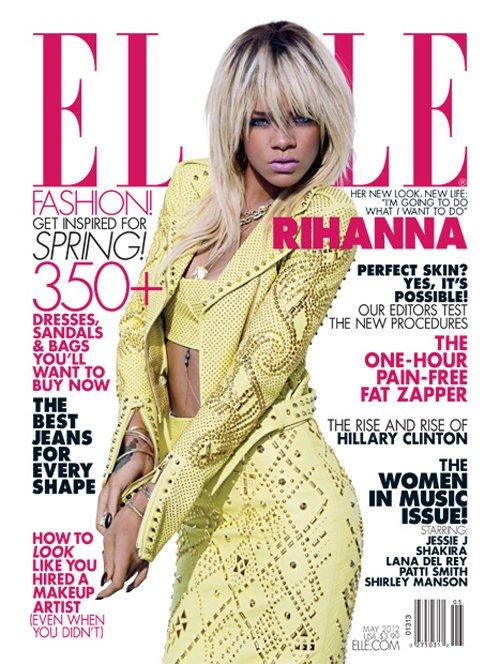 Rihanna au Elle US : couverture, interview et série mode