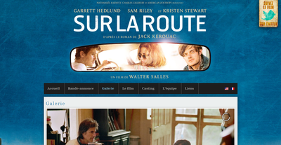 Sites officiels US et Français de On The Road !